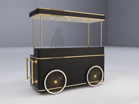 Pop Up Cart 4 3D मॉडल
