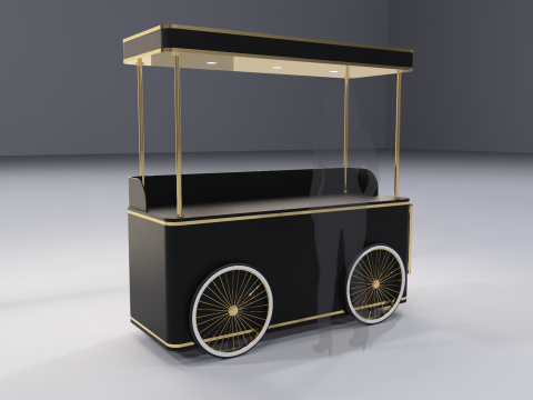 Pop Up Cart 4 3D Модель