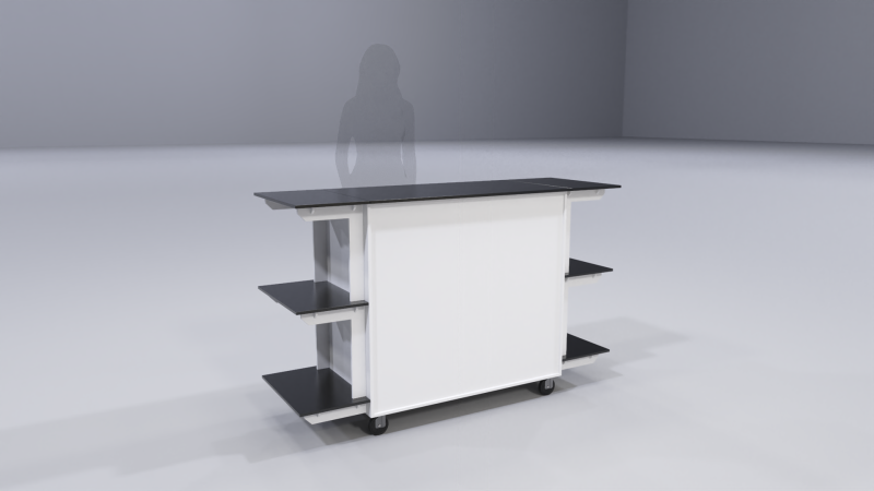 Pop Up Cart 5 3Dモデル .c4d .max .obj .3ds .fbx .stl .blend