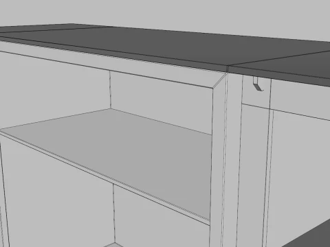 Pop Up Cart 5 3D Model