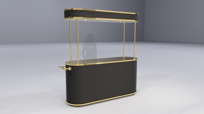 Pop Up Cart 6 3D मॉडल .c4d .max .obj .3ds .fbx .stl .blend