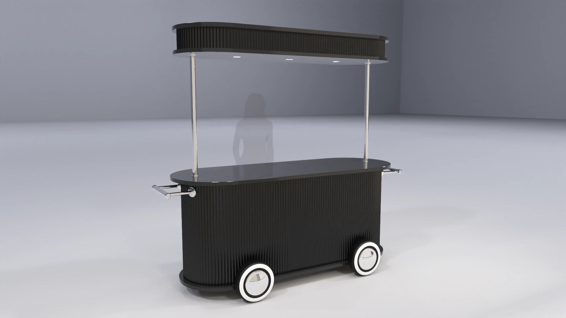 Pop Up Cart 7 3D Model .c4d .max .obj .3ds .fbx .stl .blend