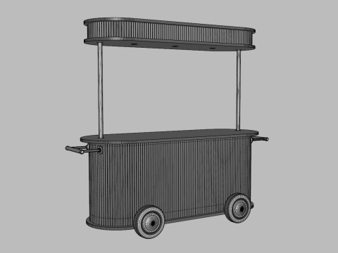 Pop Up Cart 7 3D Model