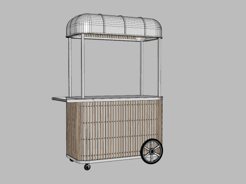 Pop Up Cart 9 Modello 3D