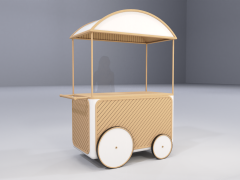 Pop Up Cart 10 3D मॉडल