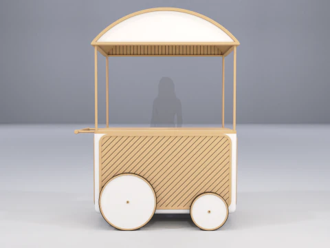 Pop Up Cart 10 3D Model