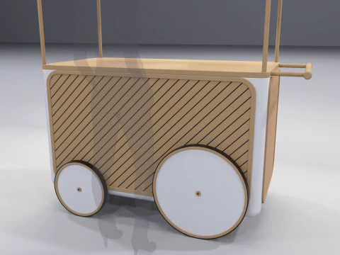 Pop Up Cart 10 3D Model