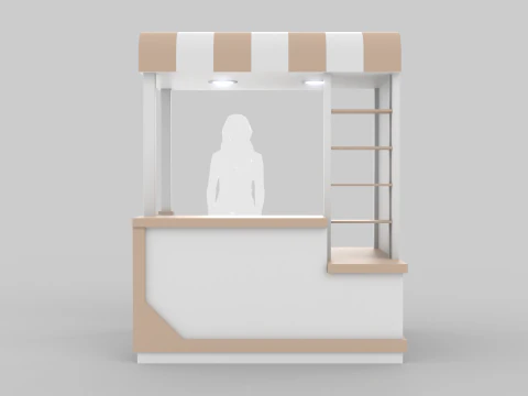 A&ccedil;ılır Durak 3D Model