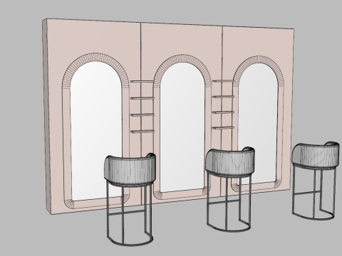 Pop Up Stand 3 3D 모델