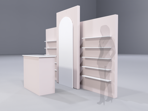 Pop Up Stand 4 3D Modell