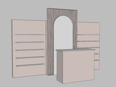 Pop Up Stand 4 3D Model