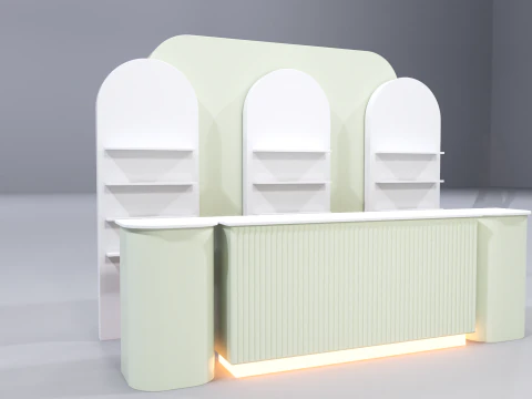 Спливаюча підставка 5 3D Модель