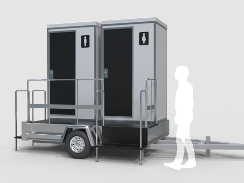 Portable Toilets 3Dモデル