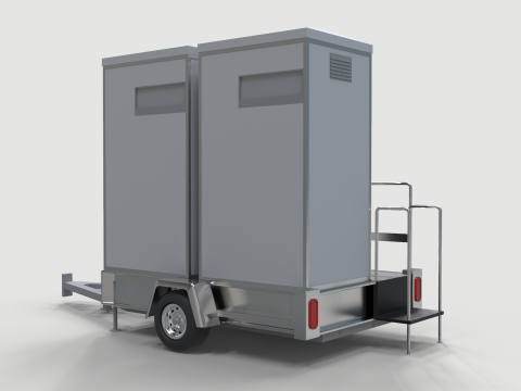 Portable Toilets 3Dモデル