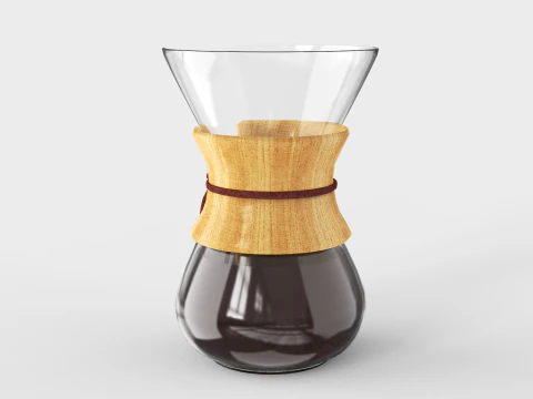 Pour Over Coffee Maker 3D Model