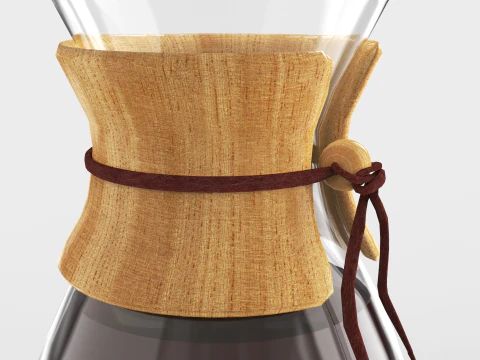 Pour Over Coffee Maker 3D Model