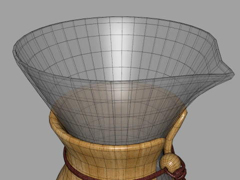 Pour Over Coffee Maker 3D Model