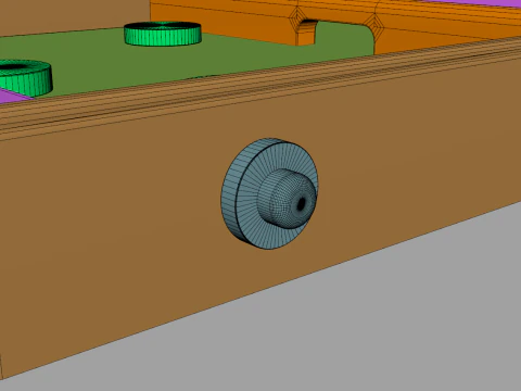 Pucket Tabletop Game 3D Model