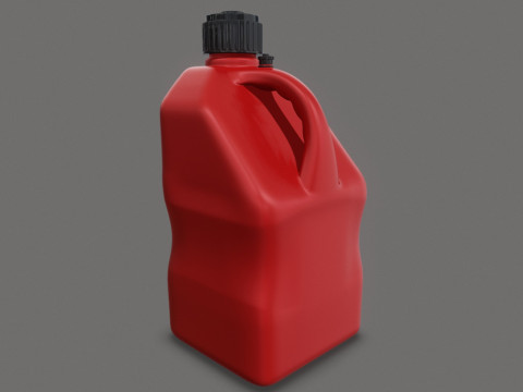 Racing 5 Gallon Fuel Jug Modello 3D