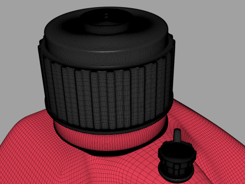 Racing 5 Gallon Fuel Jug 3D Model