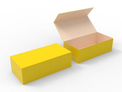 Rectangular Magnetic Box Modelo 3D