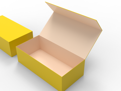 Rectangular Magnetic Box Modelo 3D