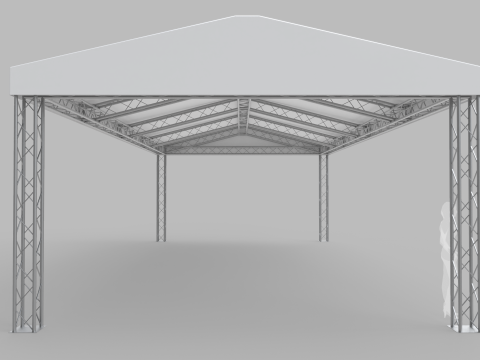 Rectangular Tent 12x6 Meters 3D मॉडल