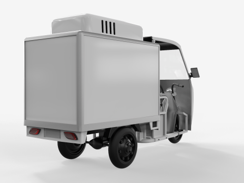 Refrigerated Tricycle Modello 3D