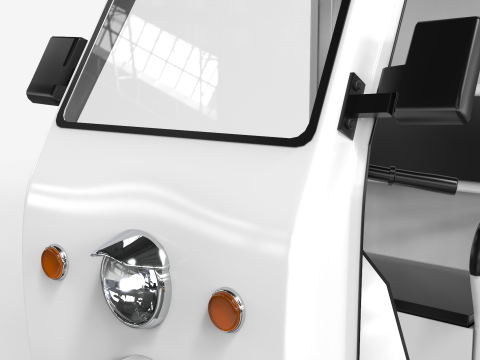 Refrigerated Tricycle Modello 3D