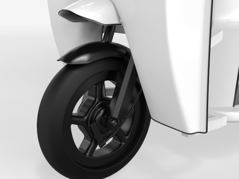 Refrigerated Tricycle Modello 3D