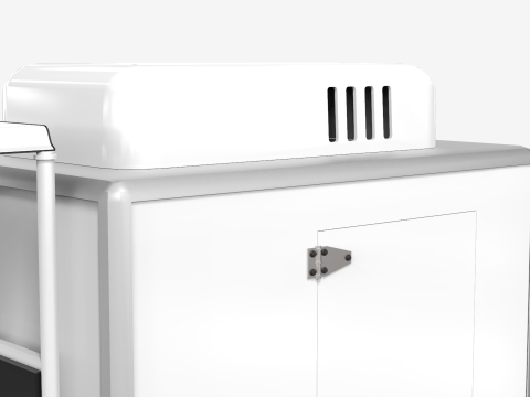Refrigerated Tricycle Modello 3D