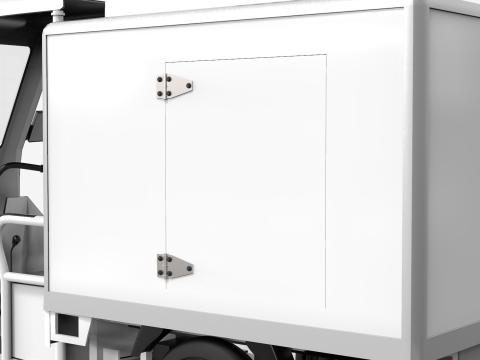 Refrigerated Tricycle Modello 3D