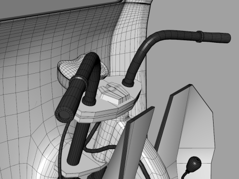 Refrigerated Tricycle Modello 3D