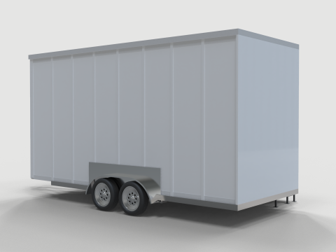 Restroom Trailer Rental Modelo 3D