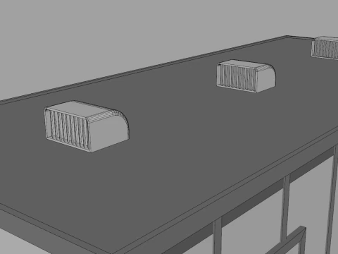 Restroom Trailer Rental 3D Model