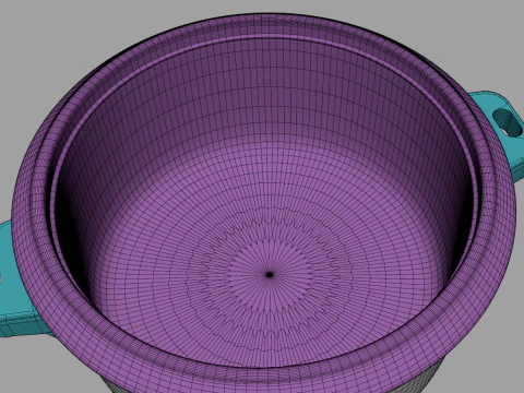 Rice Cooker 25 Liters 3D Model