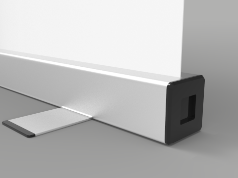 Roll Up Banner Stand - 2 Meters 3D Model