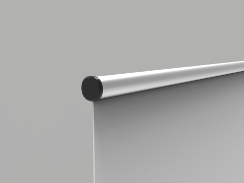Roll Up Banner Stand - 2 Meters 3D Model