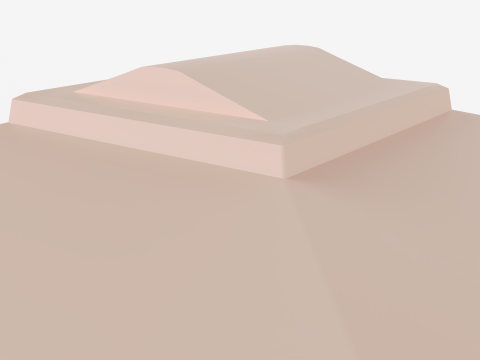Roman Tent 3x3 Meters 3D 模型