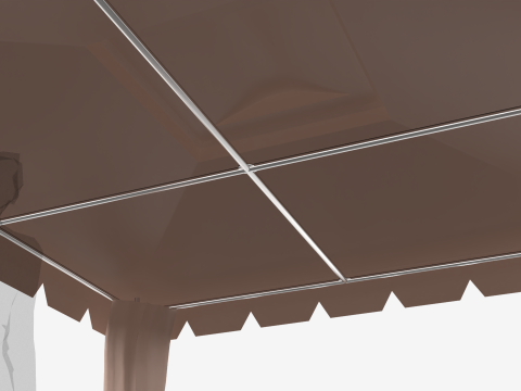 Roman Tent 3x3 Meters 3D 模型