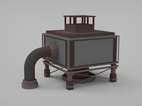 Rooftop Pack - 17 Pieces 3D Model