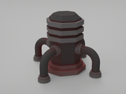 Rooftop Pack - 17 Pieces 3D Model