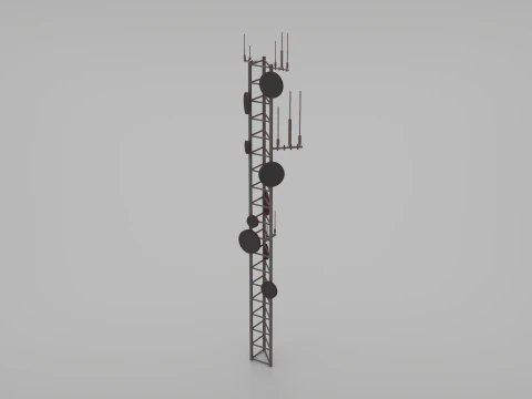 Rooftop Pack - 17 Pieces 3D Model