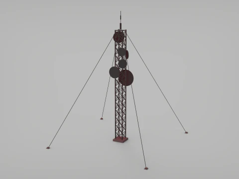 Rooftop Pack - 17 Pieces 3D Model