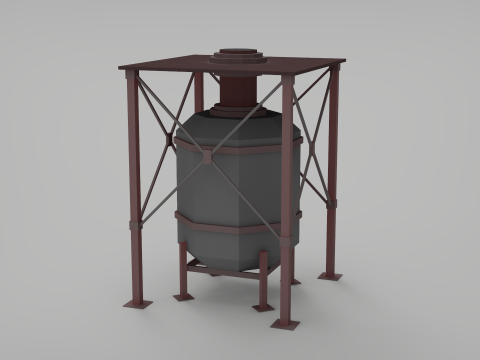 Rooftop Pack - 17 Pieces 3D Model