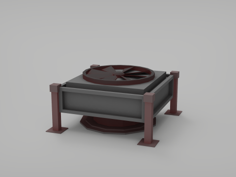 Rooftop Pack - 17 Pieces 3D Model
