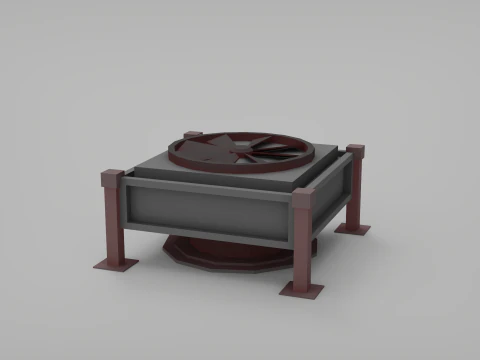 Rooftop Pack - 17 Pieces 3D Model