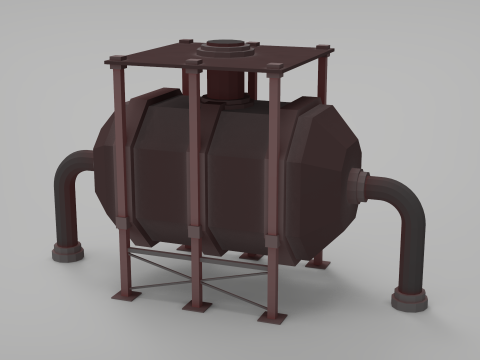 Rooftop Pack - 17 Pieces 3D Model