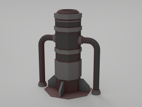 Rooftop Pack - 17 Pieces 3D Model