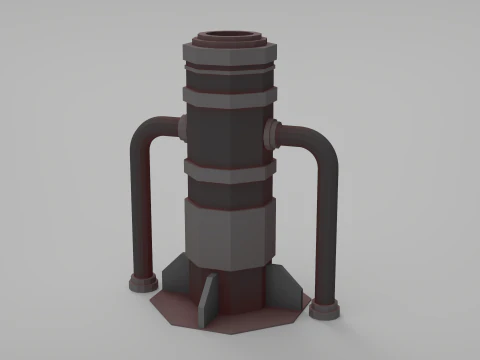 Rooftop Pack - 17 Pieces 3D Model